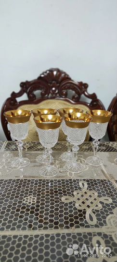 Хрустальные фужеры