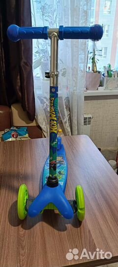 Самокат детский трехколесный