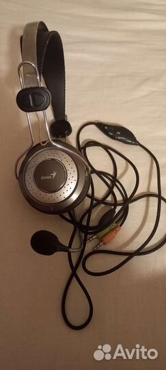 Наушники с микрофоном Genius HS-04SU