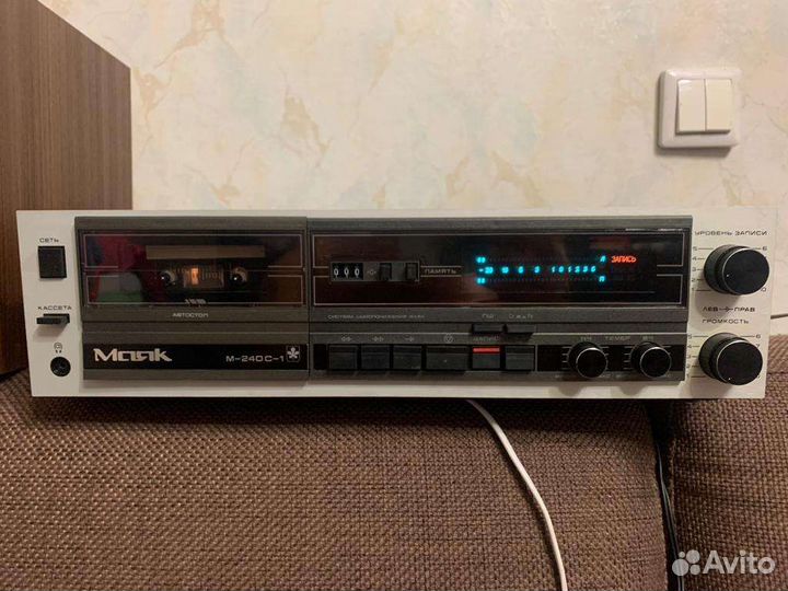 Магнитофон маяк м 240с 1
