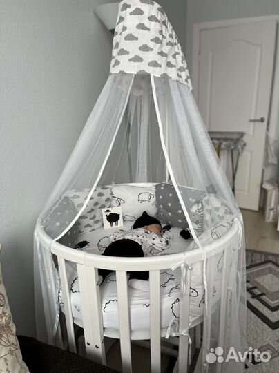 Бортики в детскую кроватку