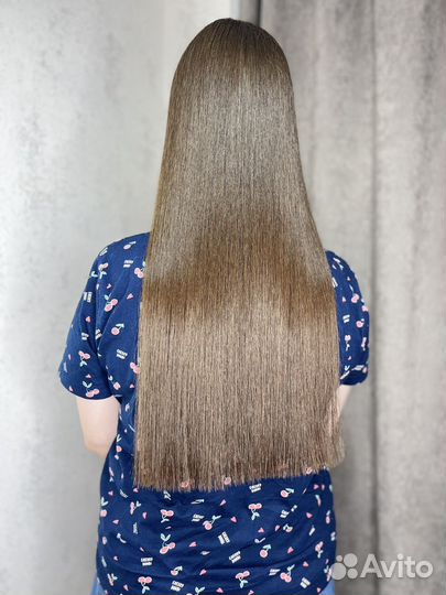 Кератиновое выпрямление