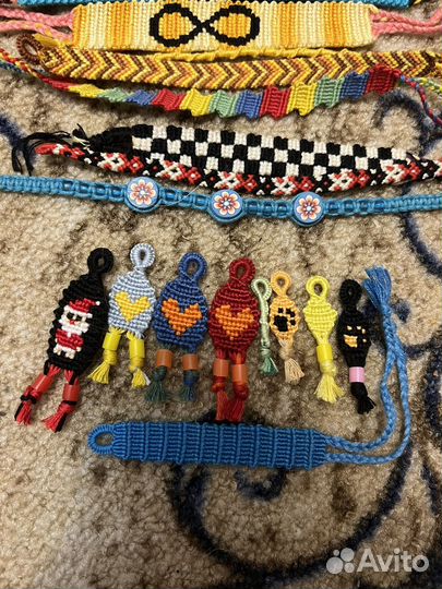 Фенечки из ниток мулине