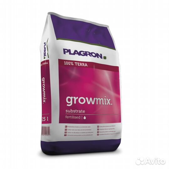 Земля для растений Plagron Growmix 25л