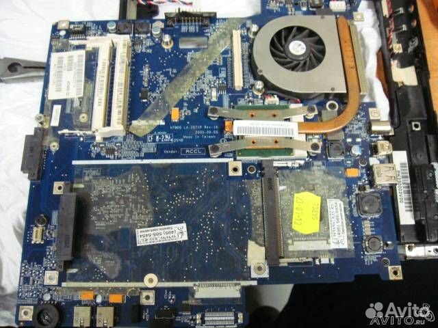 Toshiba Satellite M70-159 по запчастям