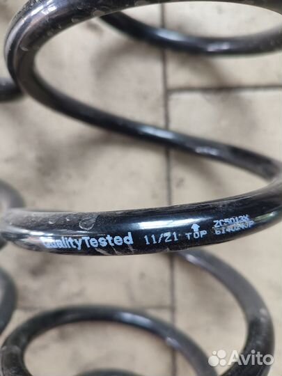 Пружины задние на volkswagen Passat b5