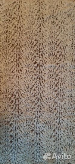 Пуховый шарф новый. Палантин пуховый