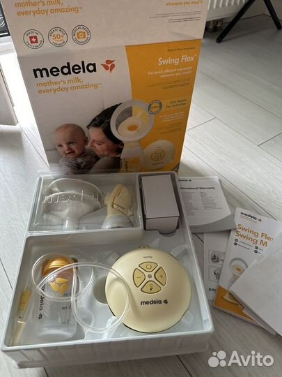 Молокоотсос электрический medela swing flex
