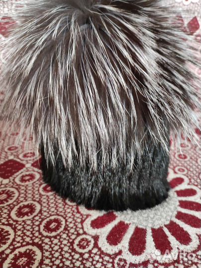 Шапка норковая новая женская