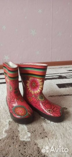 Резиновые сапоги для девочки 31