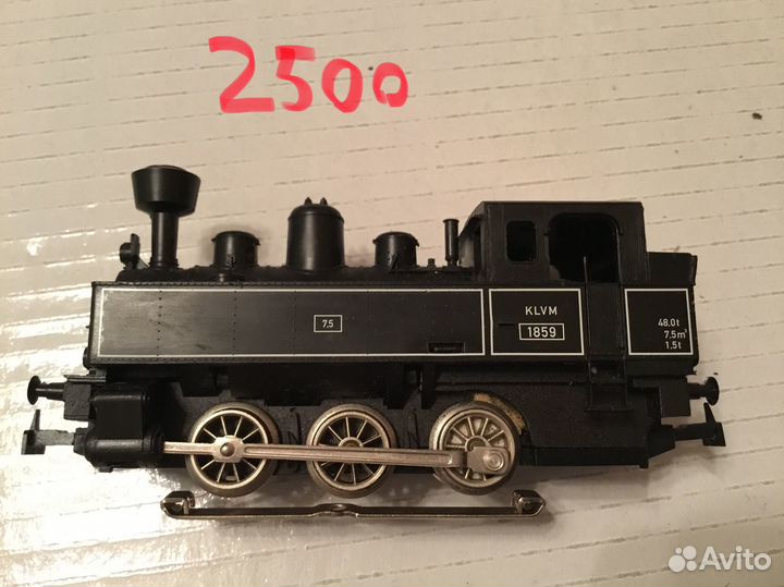 16,5мм(ho) разные паровозы AC пр-во Marklin