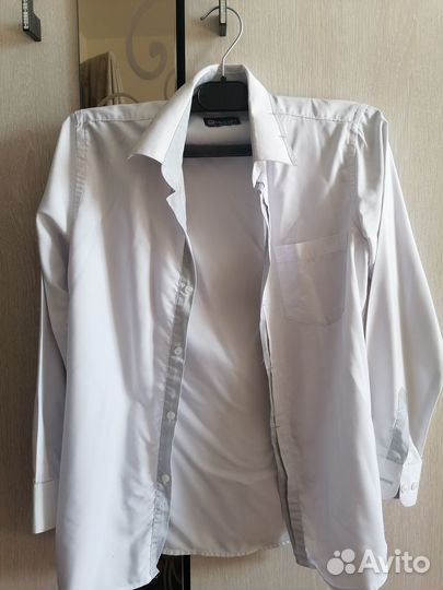 Рубашки белые на мальчика