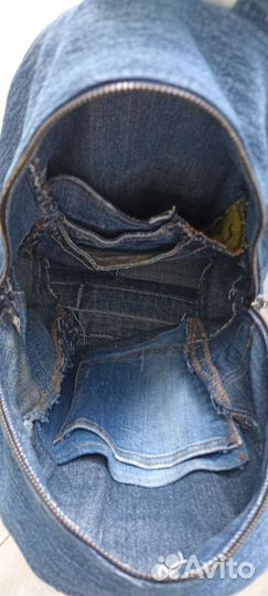 Рюкзак джинсовый