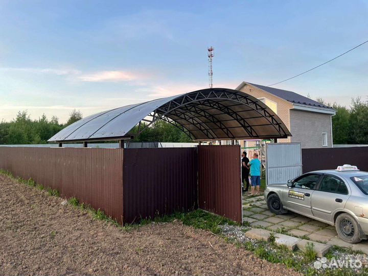 Надежные навесы с 10 летней гарантией