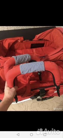 Коляска для двойни bumbleride