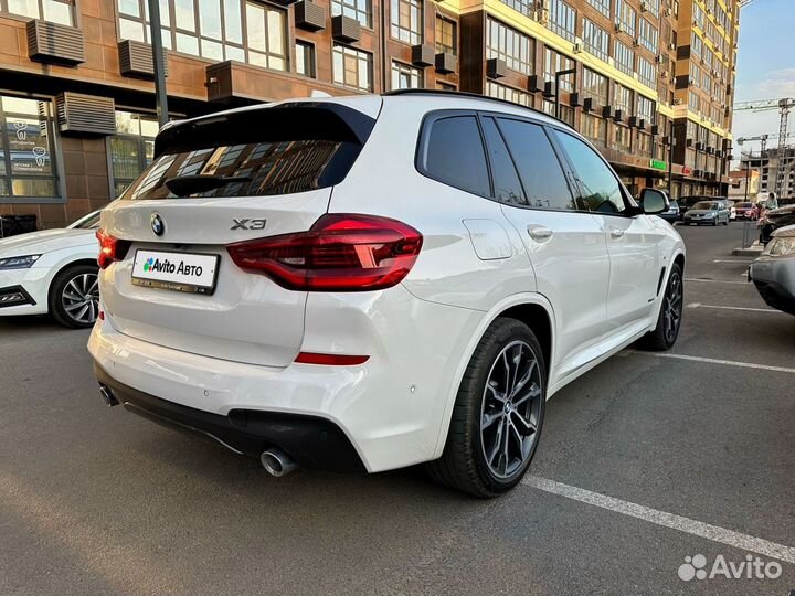 BMW X3 3.0 AT, 2018, 156 000 км