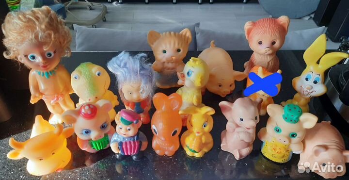 Игрушки резиновые СССР
