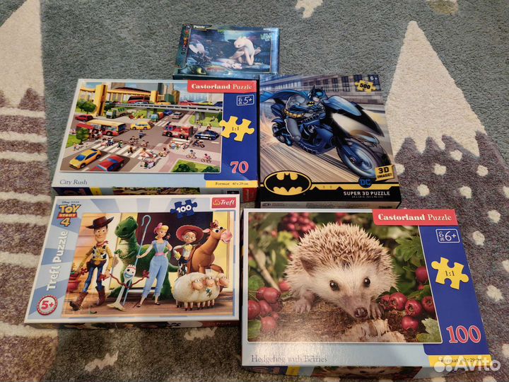 Пазлы детские