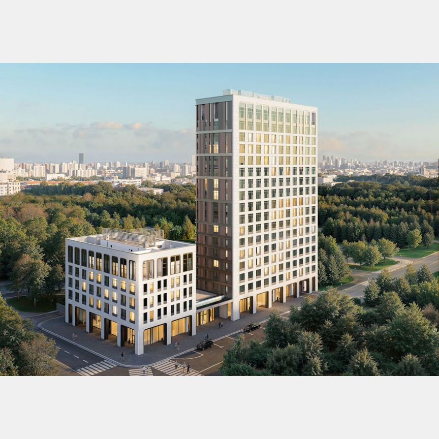 2-к. квартира, 70,6 м², 9/16 эт.