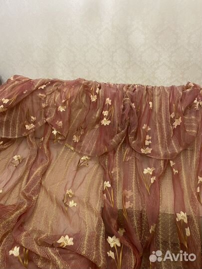 Шторы с ламбрекеном бу