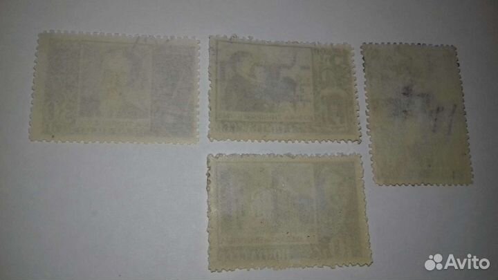 Серии советских марок 1940-1944 гг