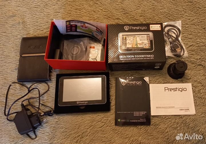GPS Навигатор prestigio GeoVision 5500btfmhd