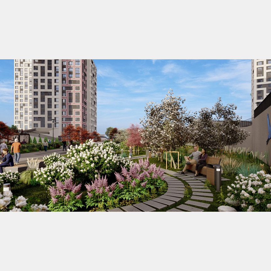 2-к. квартира, 85,3 м², 19/22 эт.
