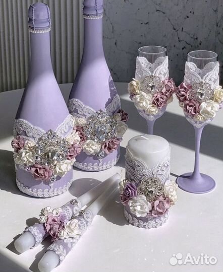 Свадебные аксессуары набор
