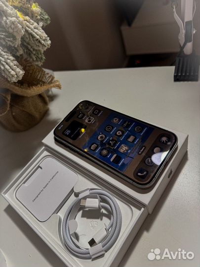iPhone 15 pro 128 sim+esim идеал