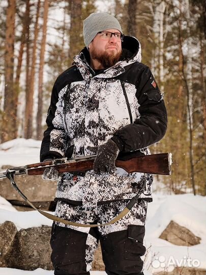 Костюм Зимний Горка (Белый) -35С 