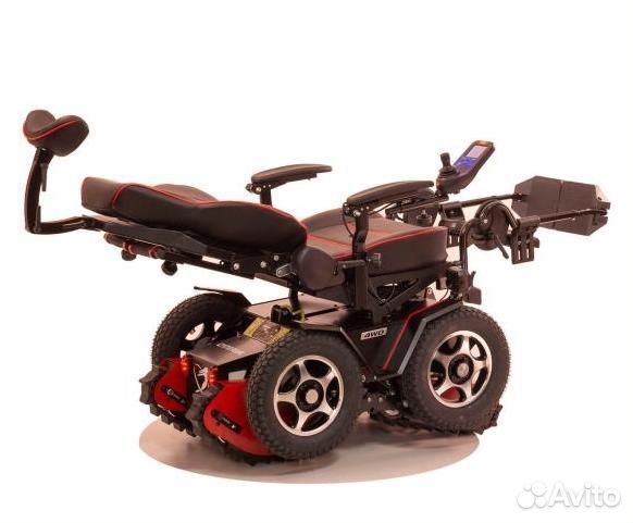 Кресло-коляска вездеход ступенькоход GTS 4WD