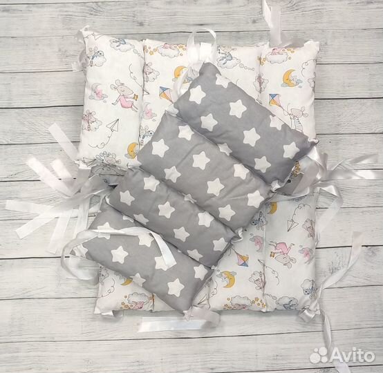 Бортики-заборчики в детскую кроватку