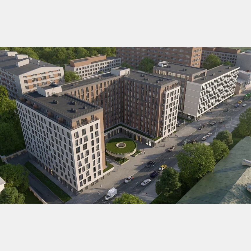 2-к. апартаменты, 46,2 м², 5/10 эт.