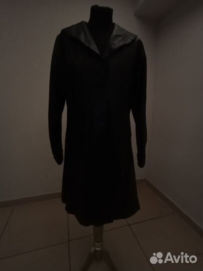 Плащ женский, натур кожа