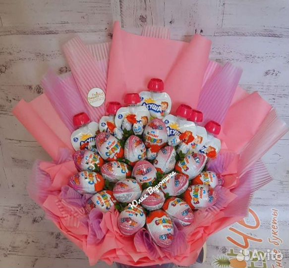 Букет из киндеров