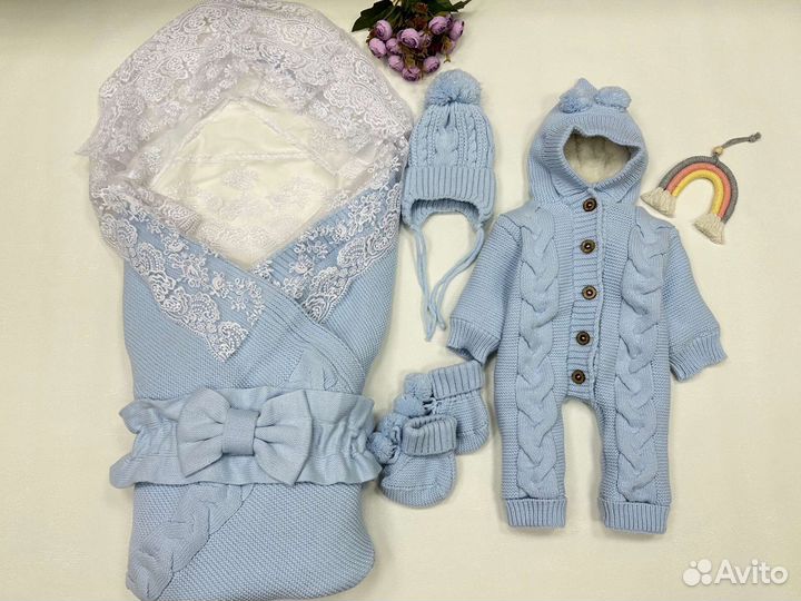 Конверт на выписку зима (мех)