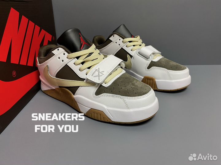 Кроссовки Nike air Jordan Cut x Travis Scott Check