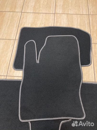 Премиум ковры Форд Фокус 3 седан графитовые