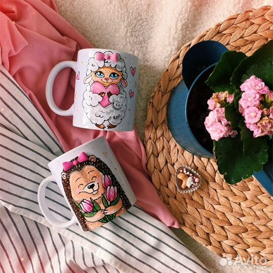 Кружка ручной работы