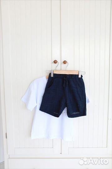 Детская одежда для девочек комплект футболка шорты