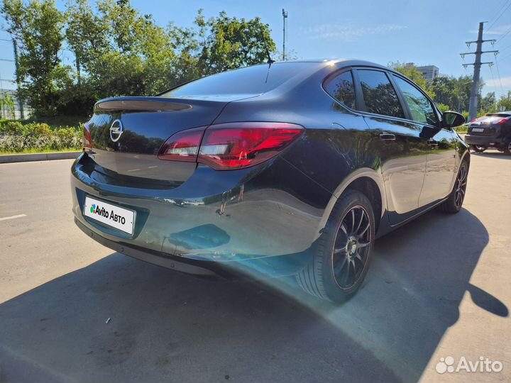 Opel Astra 1.6 МТ, 2013, 56 000 км