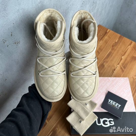 Женские Ugg Lodge Mini Leather + 3 расцветки