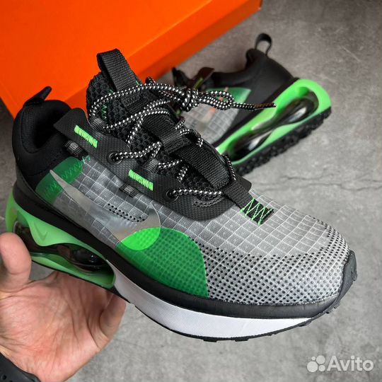 Nike Air Max 2021 Black Chrome Green Strike