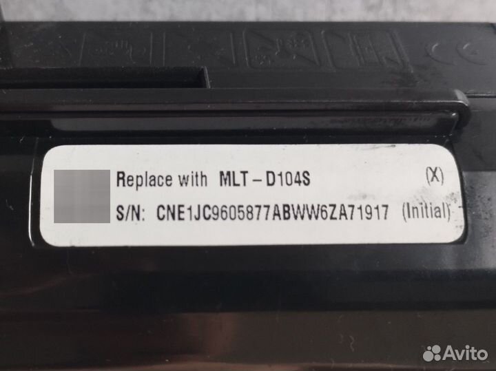 MLT d104s samsung SCX-3205 картридж