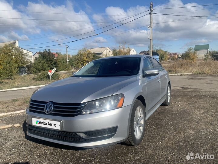 Volkswagen Passat (North America) 2.5 AT, 2012, 183 000 км
