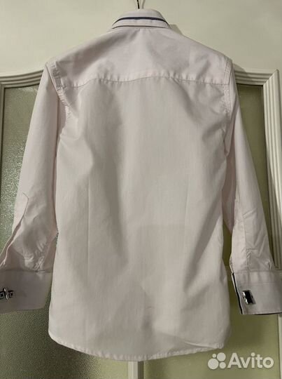 Новая Стильная рубашка Турция с запанками 116/120