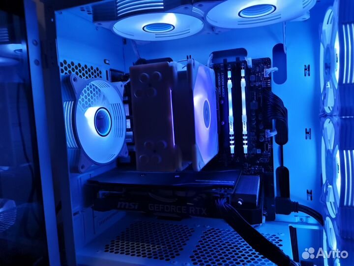 Игровой пк RTX 2060 super,ryzen 5 5500 1tb m.2 ssd