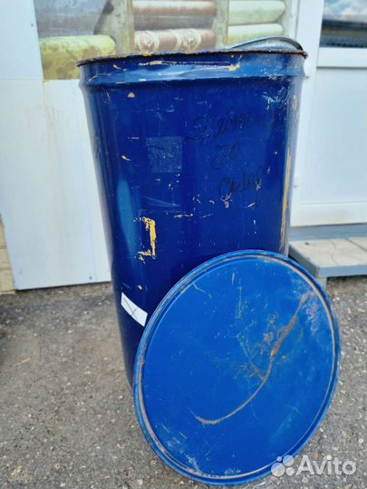 Бочка металлическая б/у 200л