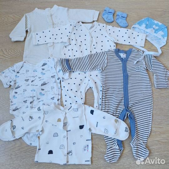 Пакет одежды для мальчика, 56 р-р, 7 вещей