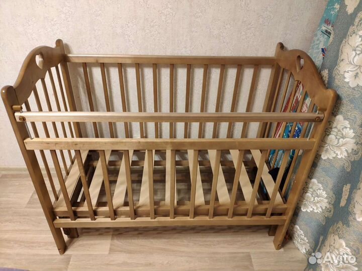 Детская кровать продольного качения